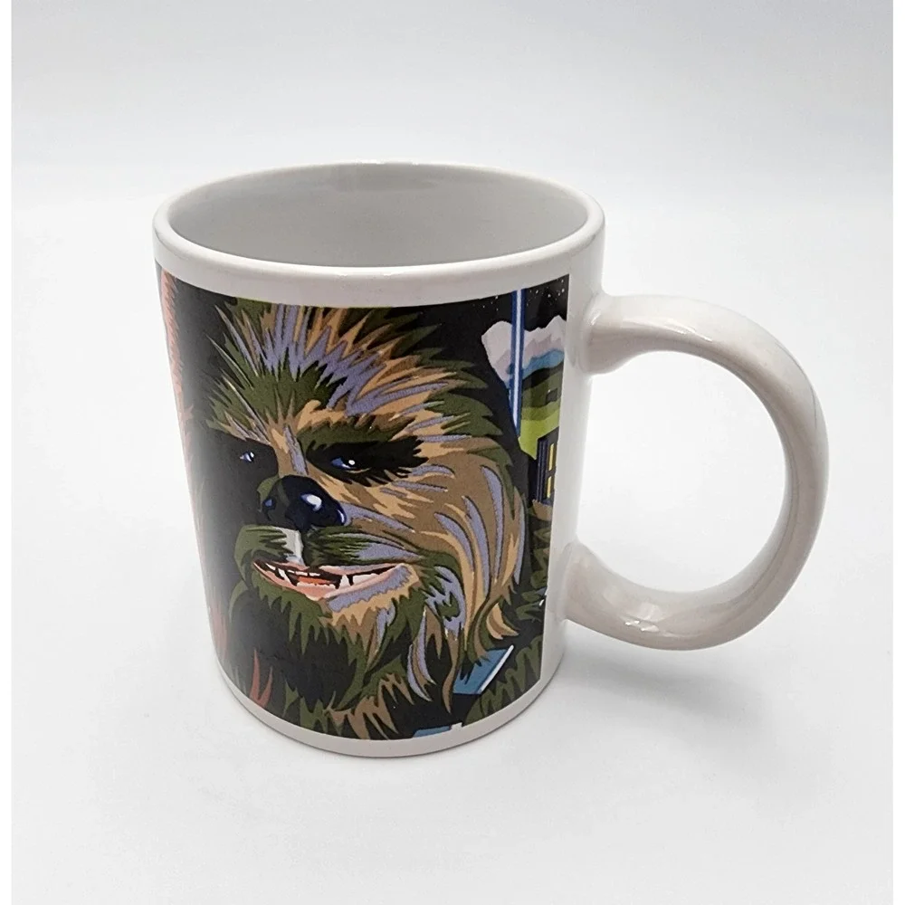 Star‎ Wars Vintage Boba Fett/Creedo and Hans Solo Mugs Set of 2- 2014 Galerie